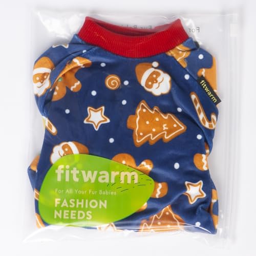 Gingerbread Man Dog Pajamas (Gingerbread Man / X-Small)