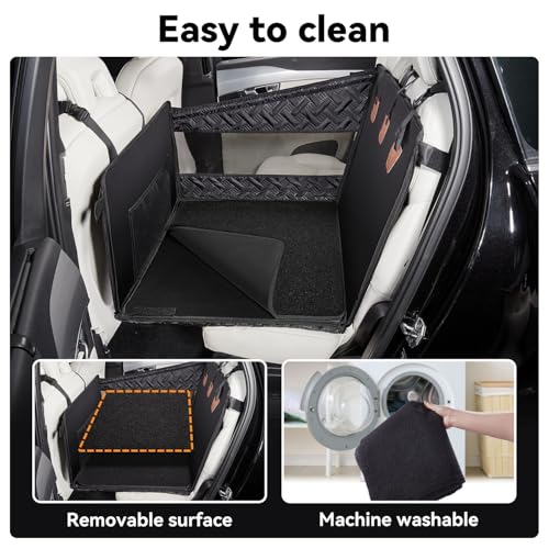 Dog Car Seats for Large Medium Dogs Car Seat Cover (Black / Large Dog)