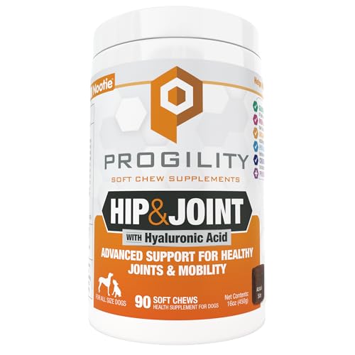 Progility Hip & Joint Glucosamine Supplement for Dogs (90 count)