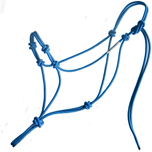 Horse Rope Training Halter (Blue / Large)