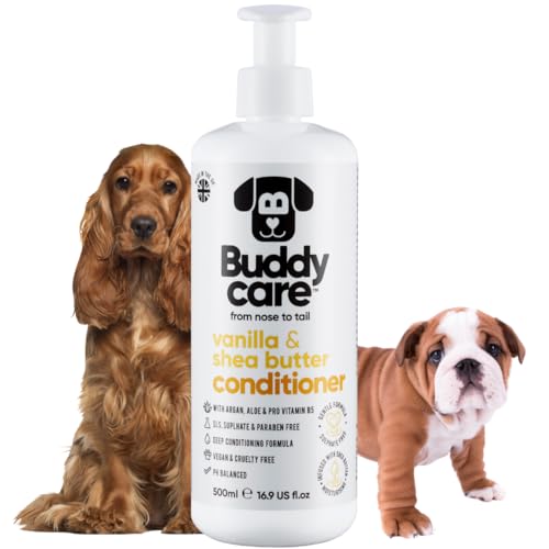 Vanilla & Shea Butter Dog Conditioner (16.9 Fl Oz (Pack of 1))