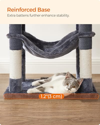Cat Tree 54.2 (54.2 Inches / Smoky Gray)