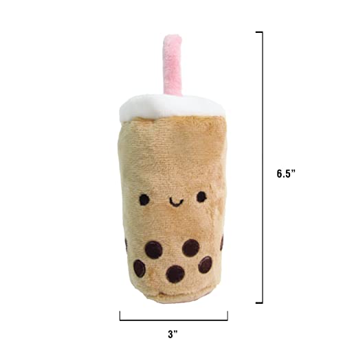 Soft Plush Small Cute and Cozy Food Dog Cat Bed (Boba)