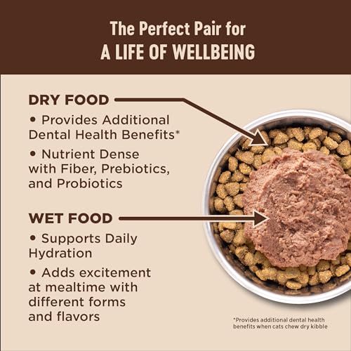 CORE+ Pate Adult Canned Wet Cat Food for Indoor Cats (5.5 Ounce (Pack of 12))