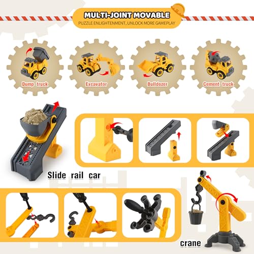 43 Piece Construction Sensory Playset