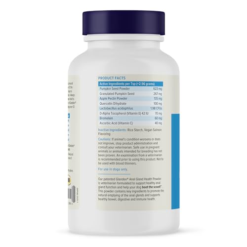 Glandex for Dogs Anal Gland Powder (4.0 oz)
