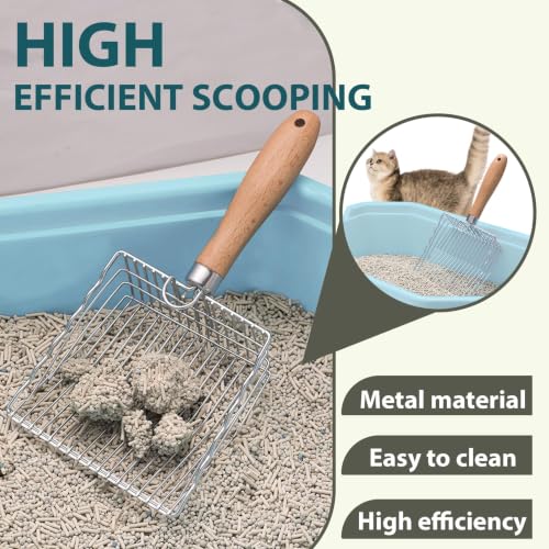 Cat Litter Scoop (5.6"Handle)