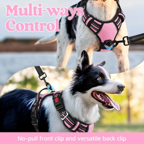 Dog Harness Small Sized (Light Pink / Small)