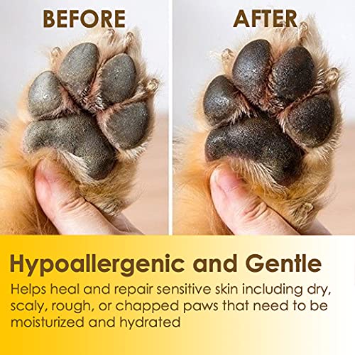 Organic Paw Wax for Dogs and Cats (8 OZ)
