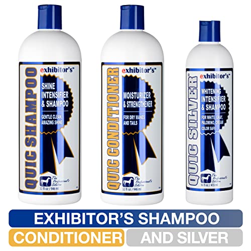 Quic Silver System Includes Quic Shampoo Quic Conditioner 32 Ounce Each Plus Quic Silver 16 Ounce for Dogs