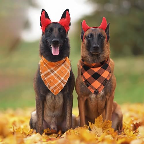 Fall Dog Bandana (Fall Bandana / Large)