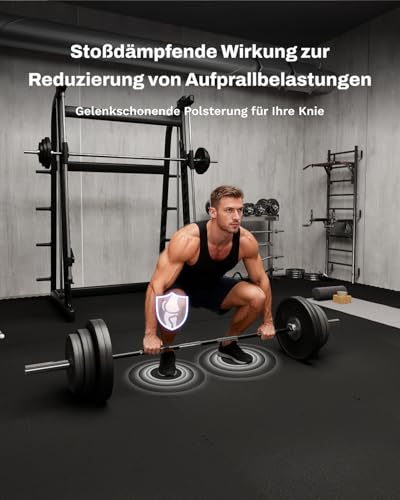 0.79" Thick Gym Flooring for Home Gym (Black/No Dots / 24 Sq Ft (6 Tiles))