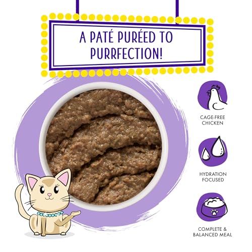 Wet Cat Food Meal or No Deal with Chicken and Beef Pate