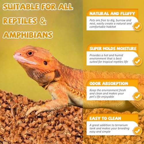 10LB Coconut Husk for Reptiles (1 Pack-10LBS)