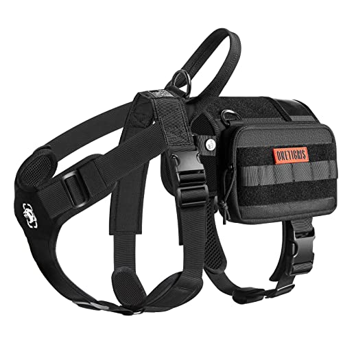Service Dog Vest Harness (M / Black)