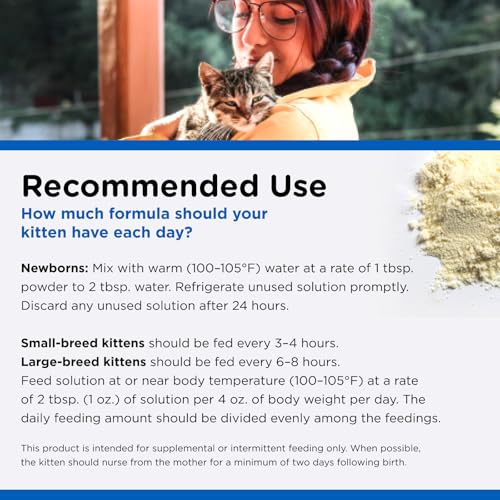 Kitten Milk Replacer (12 Ounce (Pack of 1))