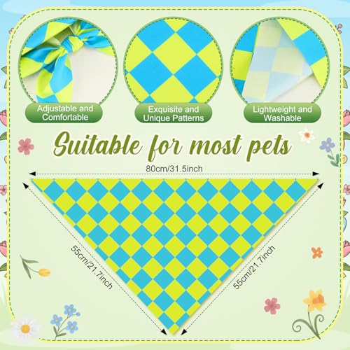 50 Pcs Cartoon Dog Bandana Bulk for Hippie Paw Print Flower Adventure Cute Triangle Soft Dog Bibs Summer Theme Birthday Party Supplies for Small Medium Large Costume 31.5 x 21.7 X21.7 Inch (Cartoon Dog / 31.5 x 21.7 x21.7 Inch)