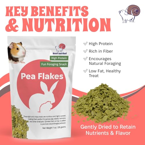 Pea Flakes for Small Pets