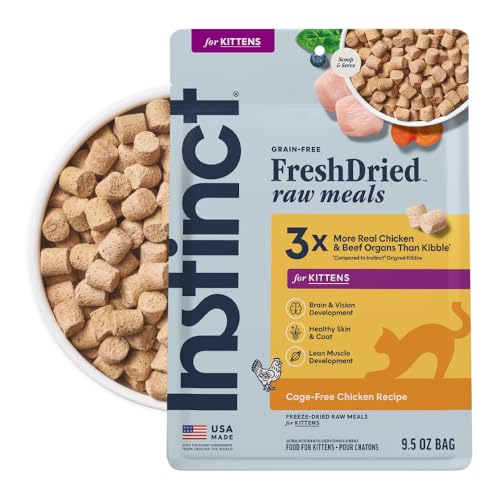 Kitten Freeze Dried Raw Meals (9.5 Ounce (Pack of 1))