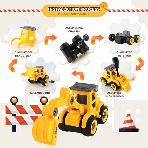 43 Piece Construction Sensory Playset