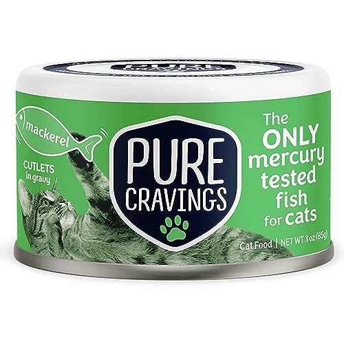 Wet Cat Food Canned Mackerel Cutlets in Gravy