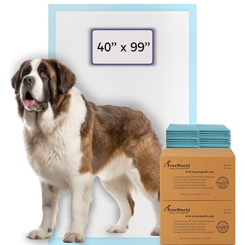 Mega Sized Dog Pee Pads (40 Count)