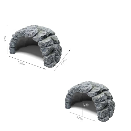 Resin Reptile Hideout Cave
