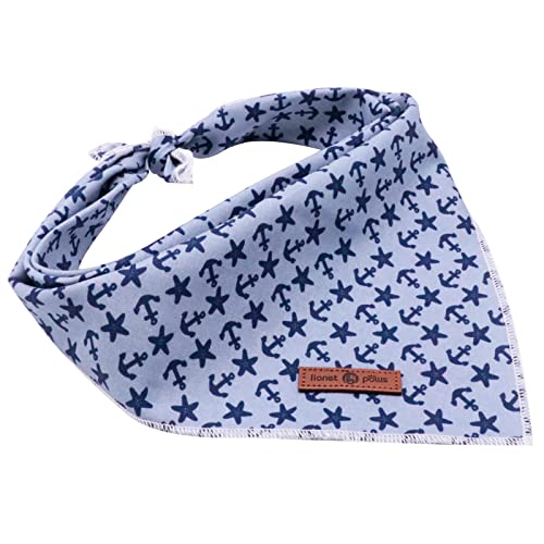 Summer Dog Bandana (Anchor / Large (Pack of 1))