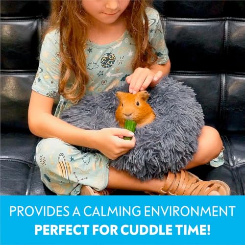 Furr O Burrowing Pet Bed Enrichment (Light Gray)