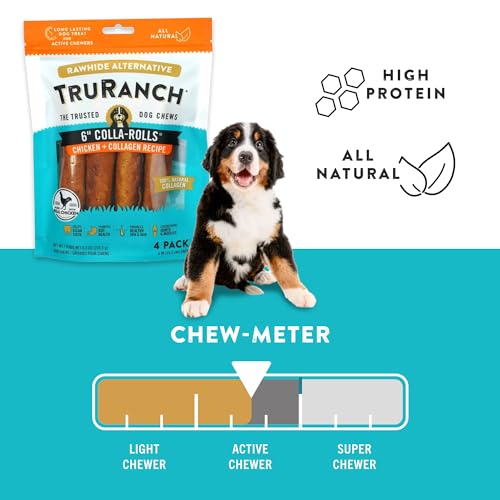6" Collagen Rolls for Dogs
