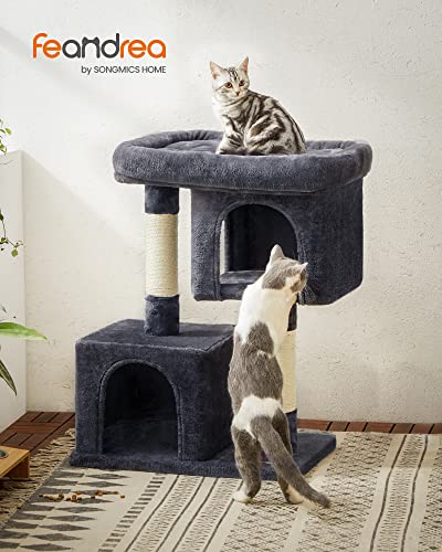 Cat Tree 33.1 (L (23.6"L x 15.7"W x 33.1"H) / Smoky Gray)