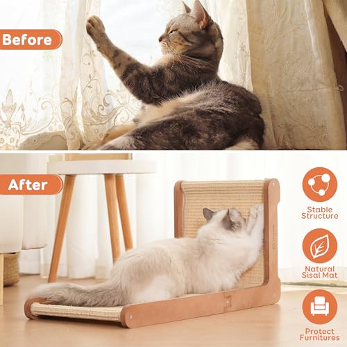 Sisal Cat Scratcher for Indoor Cats