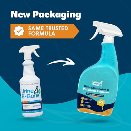 Urine B Gone Enzyme Cleaner for Human & Pet Urine (32 Fl Oz (Pack of 2))