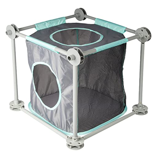 Outdoor Catio Furniture and Play Kits for Cats (Polyester Cube House)