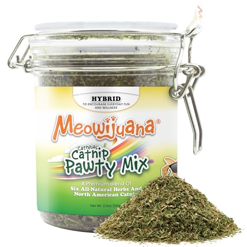 Catnibas Catnip Pawty Mix Jar