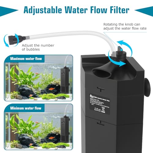 Aquarium Filter for 80 (15W for 80-150 Gallon)