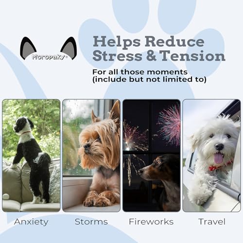 Heartbeat Puppy Toys Dog Heartbeat Toy for Anxiety Relief Calming Aid (Dark Grey)