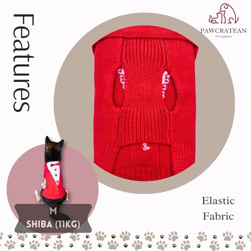 Cute Sweater for Dogs and Cats Soft Flannel Pet Outfit Warm and Cozy Animal Hoodie Small to Large Pet Clothes for Halloween Parties and Everyday Wear (Grande)