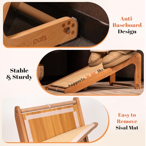 Sisal Cat Scratcher Ramp with Balls L (Large)