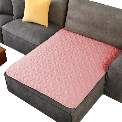 Pet Bed Cover Dog Bed Blanket for Sofa and Furniture Waterproof New Pattern Design (40x50 Inch (Pack of 1) / Pink)