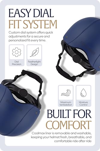 Skylar Horse Riding Helmet Equestrian Women (Navy / Small-Medium)