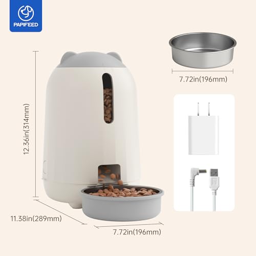 Automatic Cat Feeder with App (Grey)