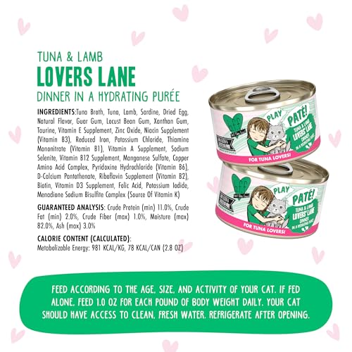 B.F.F. Play Best Feline Friend Paté Lovers (2.8 Ounce (Pack of 12))