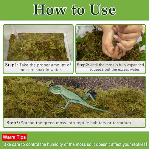 9 OZ Sphagnum Moss for Reptiles (9OZ)