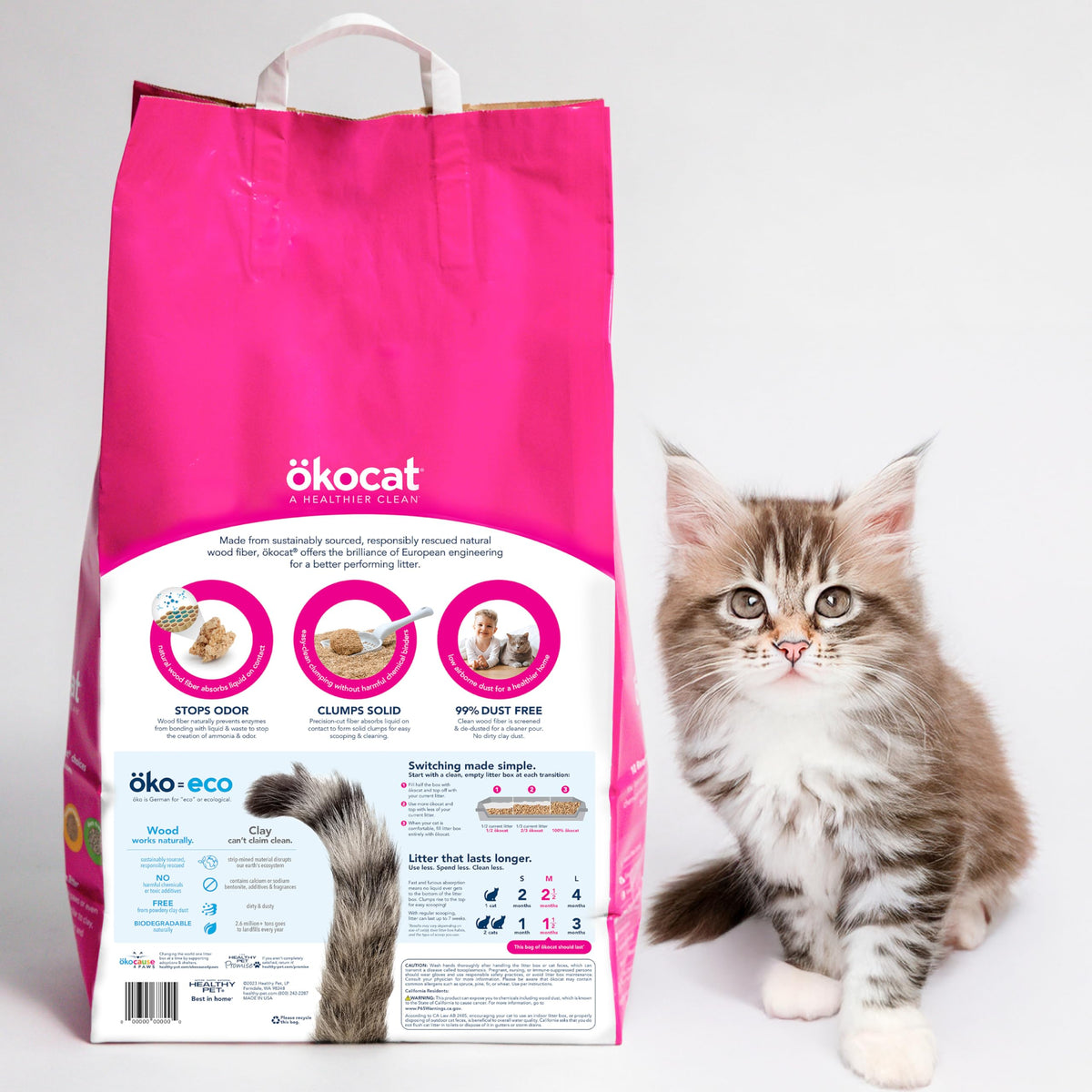 Super Soft Wood Unscented Clumping Cat Litter (10.6 lbs / Super Soft)