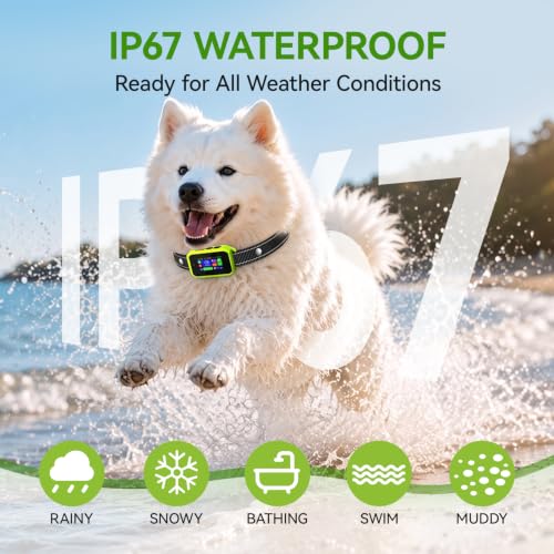 GPS Wireless Dog Fence (Green)