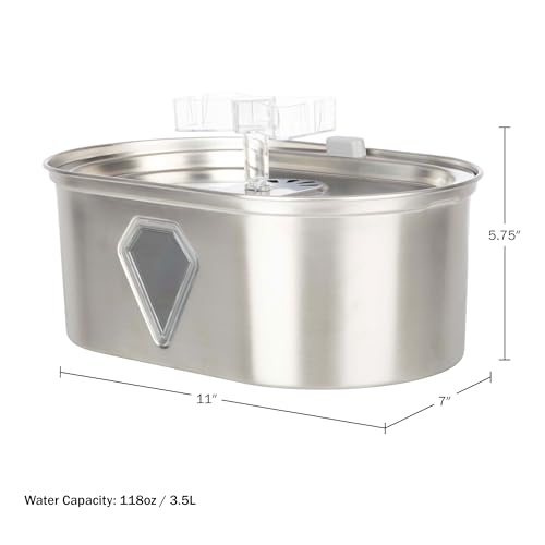 Cat Water Fountain (Stainless Steel and PC)