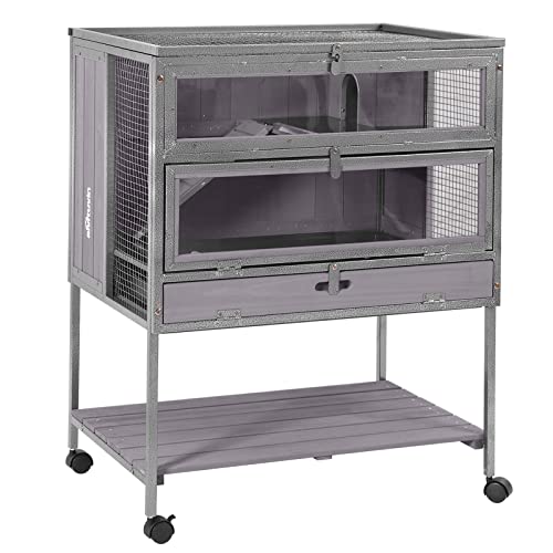 Guinea Pig Cage Metal Frame Hamster Cage Upgrade Anti