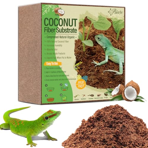10 LB Natural Coconut Fiber Substrate (1 Pack-10LBS)