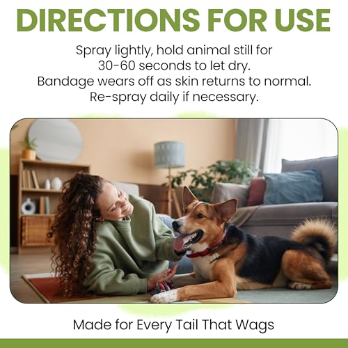 Liquid Bandage for Dogs 8oz Spray (8 Ounce)